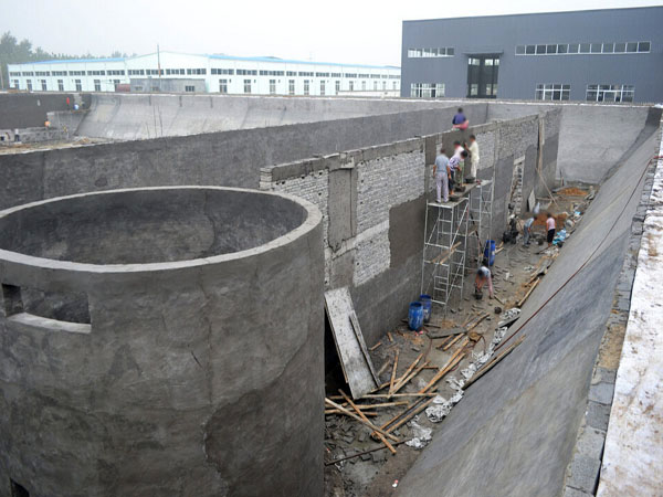 皮革污水处理工程建筑